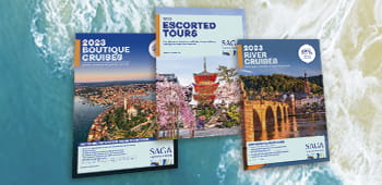 Our latest Ocean Cruises, Escorted Tours and River Cruises brochure covers